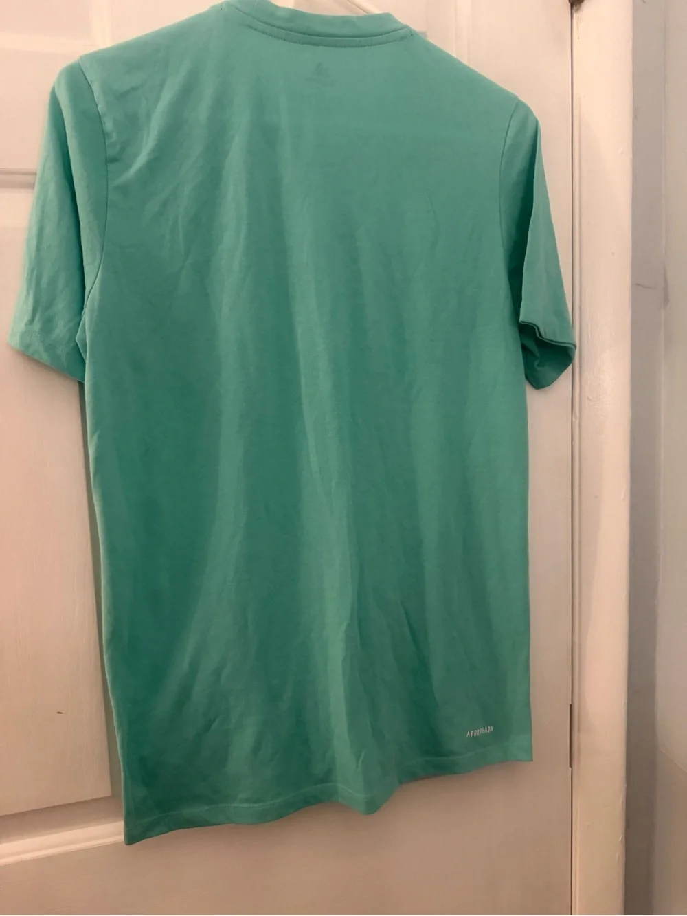 Adidas AEROREADY Primegreen Men’s Small Aqua Performance T-Shirt